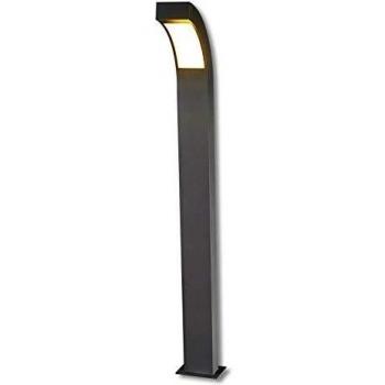 Lucande LED Pollerleuchte, 100cm, IP54, grafitgrau