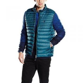 CALAMAR MENSWEAR 160300, 3Y05-Chaleco acolchado Hombre Blau (PETROL 36) Pequeño