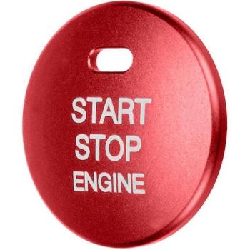 Aluminium Vervangende Sticker voor Start Stop Knop Mazda CX-5