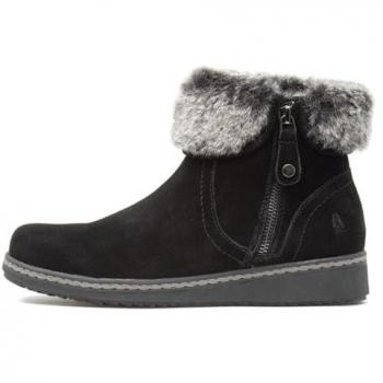 Hush Puppies Women's Penny Zip-Up Ankle Boots