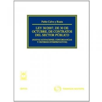 Ley 30/2007, de 30 de octubre, de contratos del sector público