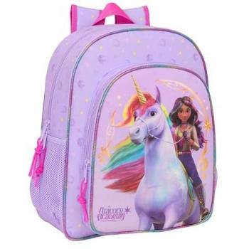 Mochila Infantil Unicorn Academy 32x38x12 cm