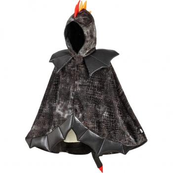 Cape de dragon noir