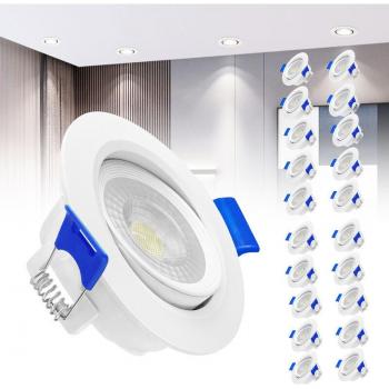 Froadp Flache LED Deckenleuchten 20 Stück
