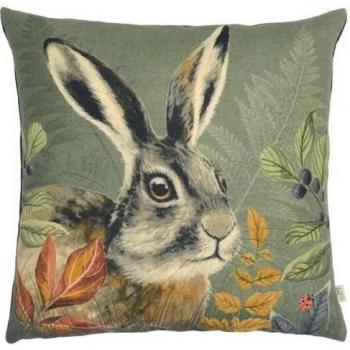 Evans Lichfield Forest Hare Decorative Cushion Cover