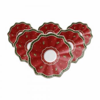 Villeroy & Boch “Toy’s Delight” Coffee Dish Ensemble, 6 Pieces