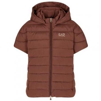 Chaqueta de Poliéster EA7 para Mujer Marrón (M)