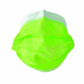 Hygiënische wegwerpmaskers Junior Groen 10 stuks