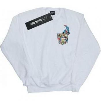 Captain America Women's Faux Pocket Sweatshirt