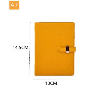 A5 A6 A7 PU Leather Office School Supplies Planner