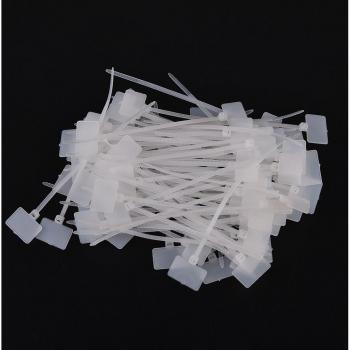 100Pcs Nylon Self-Locking Cord Markers