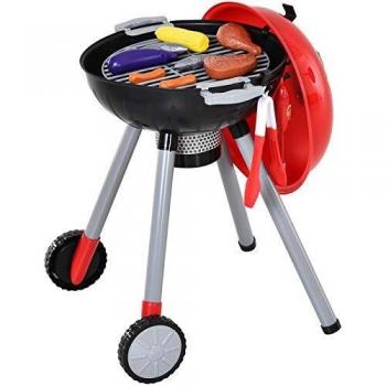 HOMCOM Juguete de Barbacoa para Niños con Luz y Sonido