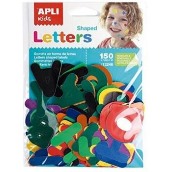 Bolsa de gomets letras a-z