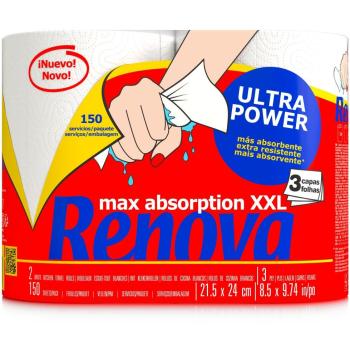 Renova XXL Rolos de Cozinha 3 Folhas 2R