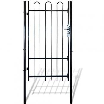 VidaXL Hoop Top Single Fence Gate 100x198cm