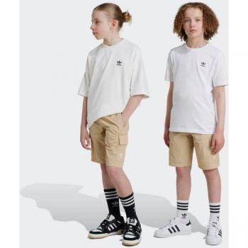 Adidas Originals Cargo Pantaloni Beige 8-9 Anni
