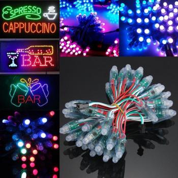Tira LED 12mm WS2811 RGB IP68 50 unidades
