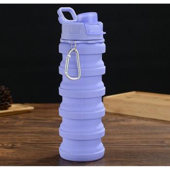 Bouteille d’Adventure 500 ml – Silicone Étanche, Pliable, Portable