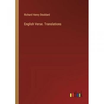 English Verse. Translations