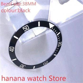 BLIGER 40mm Men's Watch Compatible 38mm Green Rotating Glass Bezel