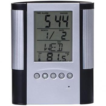 PPYY Organisateur d'Office LCD – Stylo, Crayon, Agenda, Horloge