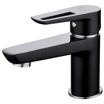 Cérisan Mille mitigeur de lavabo noir à vidange – S951-048