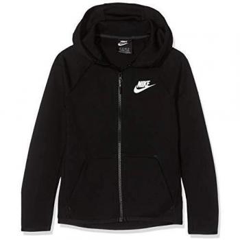 Nike Tech Fleece Full‑Zip Essentials Bambino XL White/Black