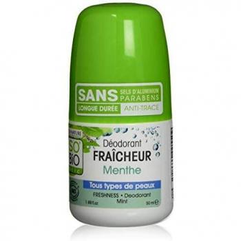 SO'BiO Étic Déodorant Roll On Bamboo peau Normale 50 ml