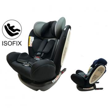 Seggiolino auto evolutivo 0/1/2/3, inclinabile e Isofix