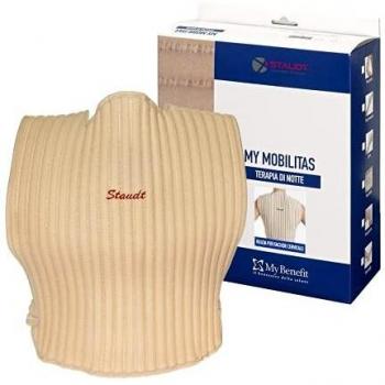 MY BENEFIT My Mobilitas Fascia per Rachide Cervicale, Valido Aiuto nella Sindrome Cervicale, Migliora la Circolazione Sanguigna, Attenua Dolori e Rigidità, Made in Italy, Taglia M