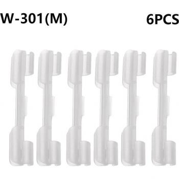 Bâton lumineux de pêche avec clip, 6 pièces