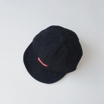 Sombrero para recién nacidos, gorro de pana suave, gorra de béisbol para niños y niñas, visera ajustable primavera y otoño