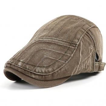 Casual Flat Peak Artist Beret Hat Z-10139