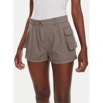 Brave Soul Grau Straight Fit Shorts LSRT-272ELAINEGR