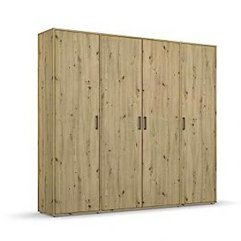 Rauch Drehtürenschrank »Kleiderschrank TOPSELLER VOYAGER« mit Graumetallicgriffen