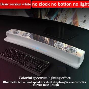 Altavoz inalámbrico con subwoofer y luces LED para TV y PC