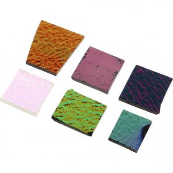 Jewelry Fusible Glass Scraps, Mixed, 28g, COE 90
