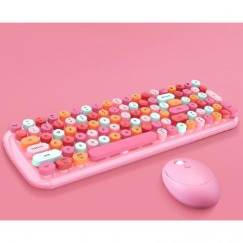 Kabellose Tastatur-Maus-Kombination für PC und Smartphones