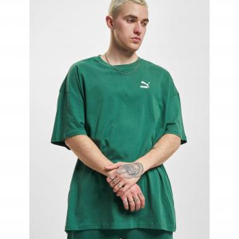 Puma Classics Oversized T-Shirt in grün XL