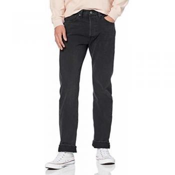 Levi's 501 Jeans para hombre, cómodos y clásicos, Negro