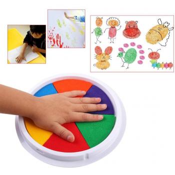 Round 6 Color Ink Pad for Kids