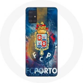 Coque Samsung Galaxy A71 Fondo Azul Porto