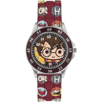 Harry Potter Kids' Brown Leather Time Teacher Watch