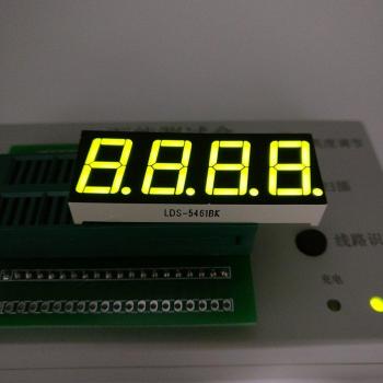 Module LED 4 bits 7 segments jaune vert
