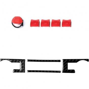 Pack AutoDéco 9 Pièces – Boutons de Bord et Stickers