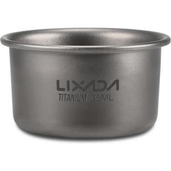 Lixada 8g Lightweight Titanium Tea Cup