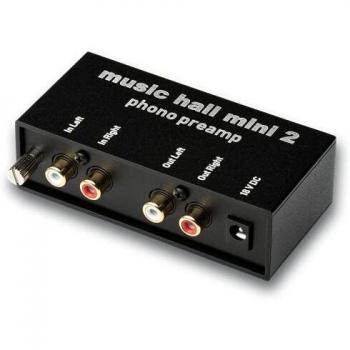 Music Hall Mini 2 Phono‑Preamp – Schwarz
