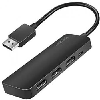 LogiLink 1x DP to 3x HDMI Splitter, 4K/60 Hz
