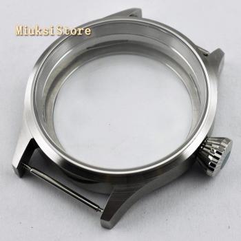 43mm Sterile Steel Watch Case with Sapphire Glass for ST36 ETA 6497 6498 P212