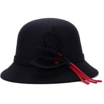 Floral Design Fedora Hat for Women